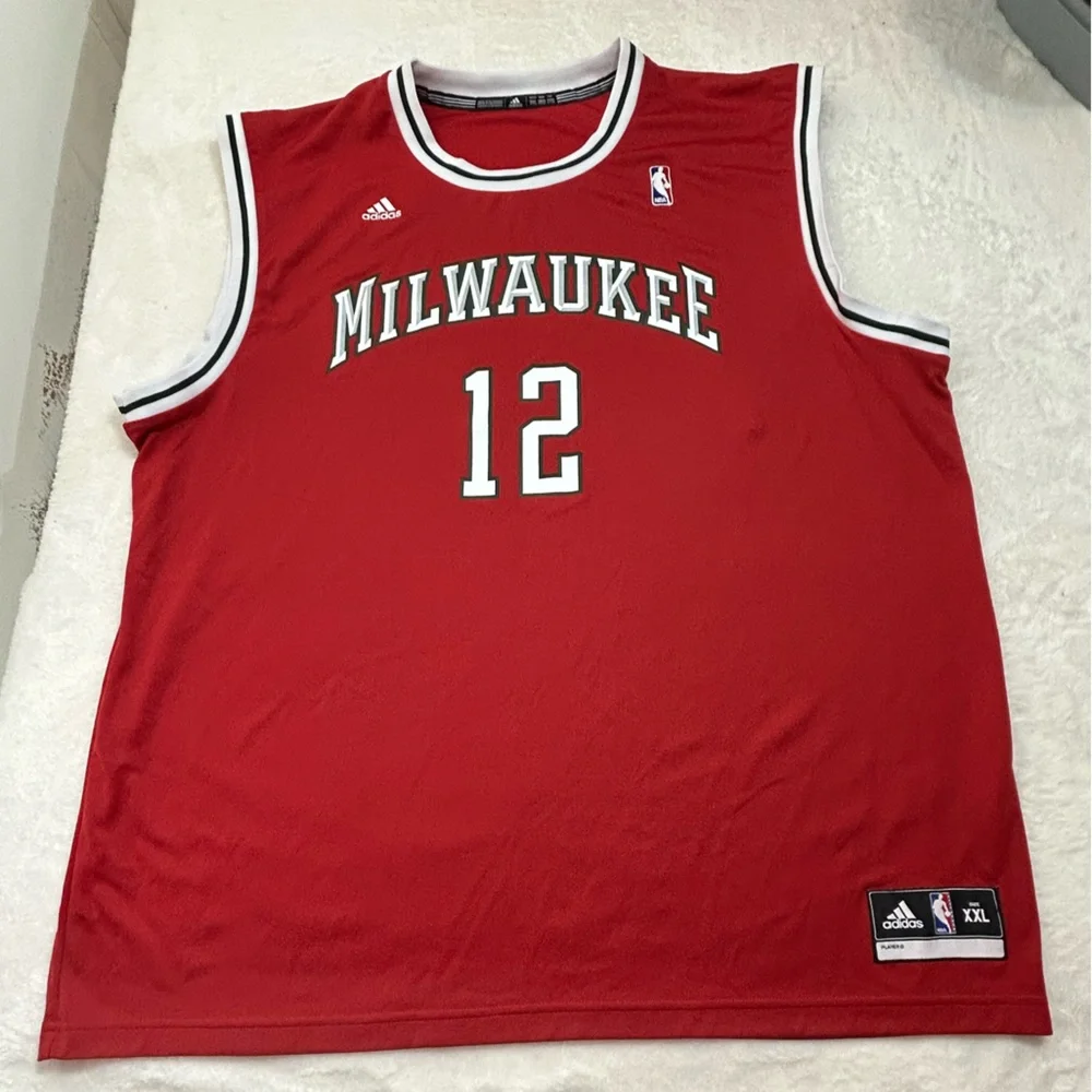Milwaukee Bucks Adidas Red Adult XXL NBA Jersey - Picture 1 of 10